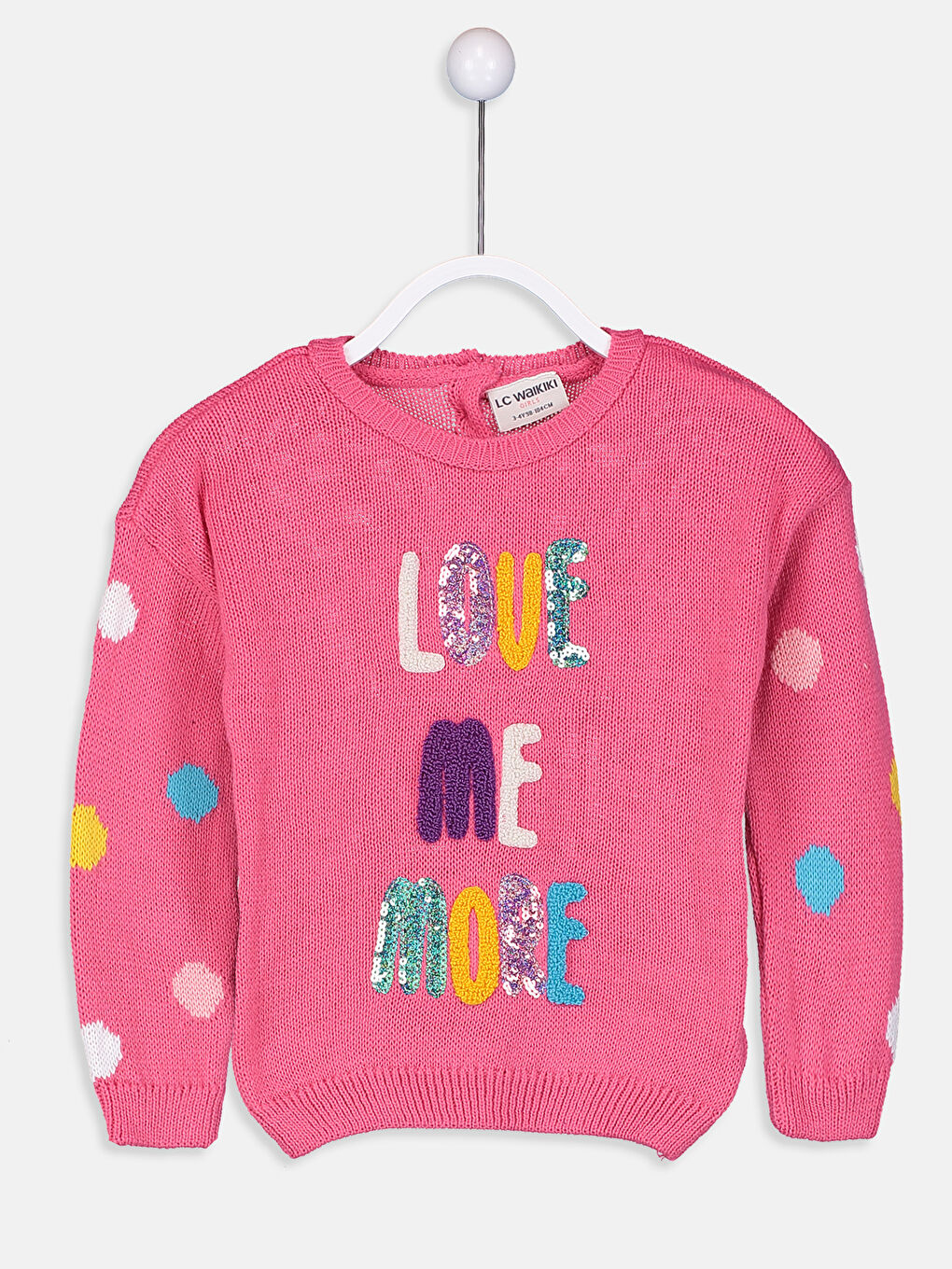 Crew Neck Girls' Sweater