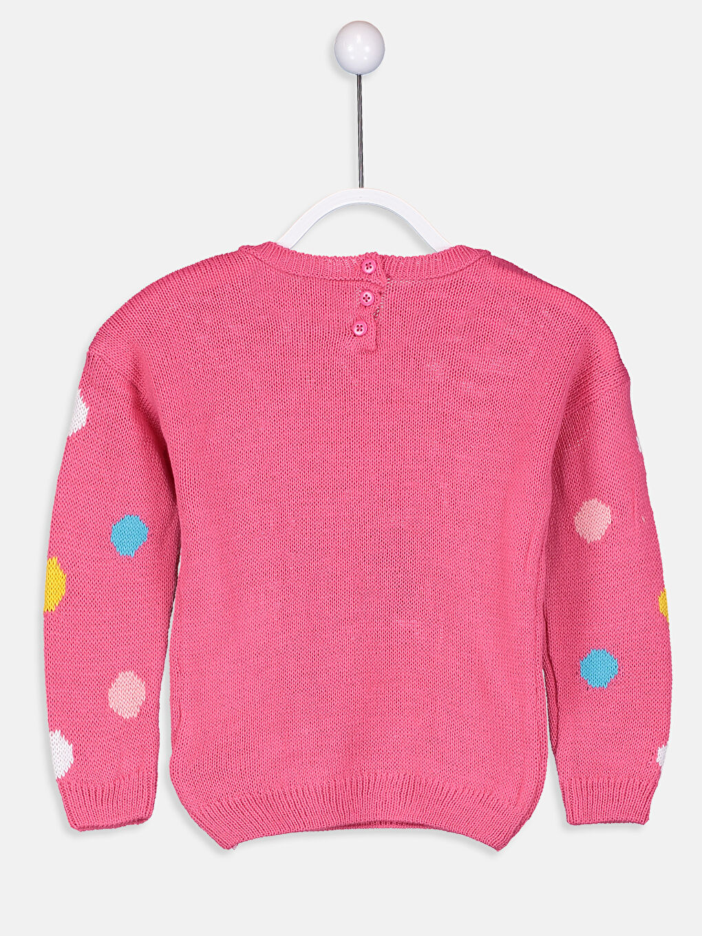 Crew Neck Girls' Sweater-1