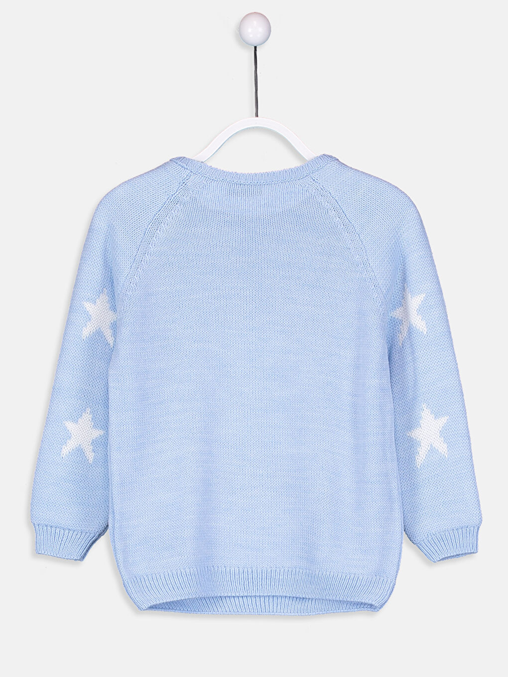 Mavi Bisiklet Yaka Kız Çocuk Kazak-2