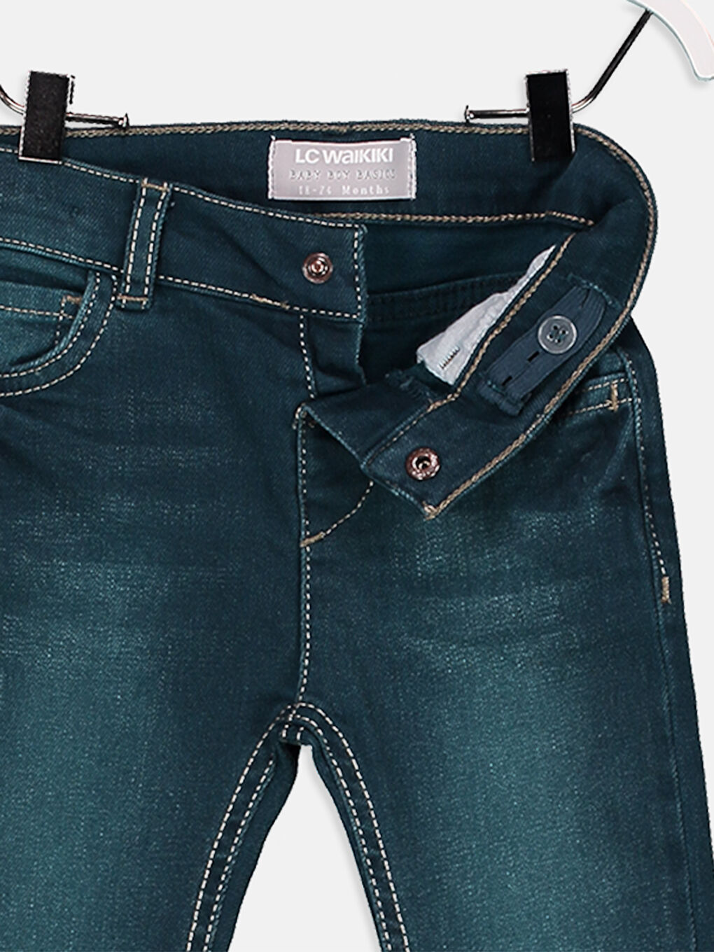 Baby Boy GREEN Jeans-2