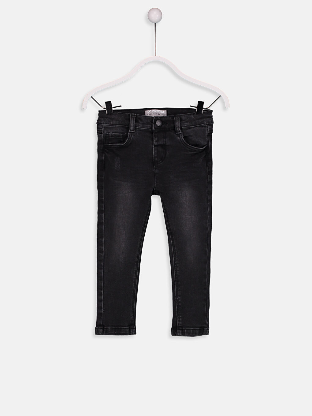 Siyah  Rodeo Jean Pantolon-1