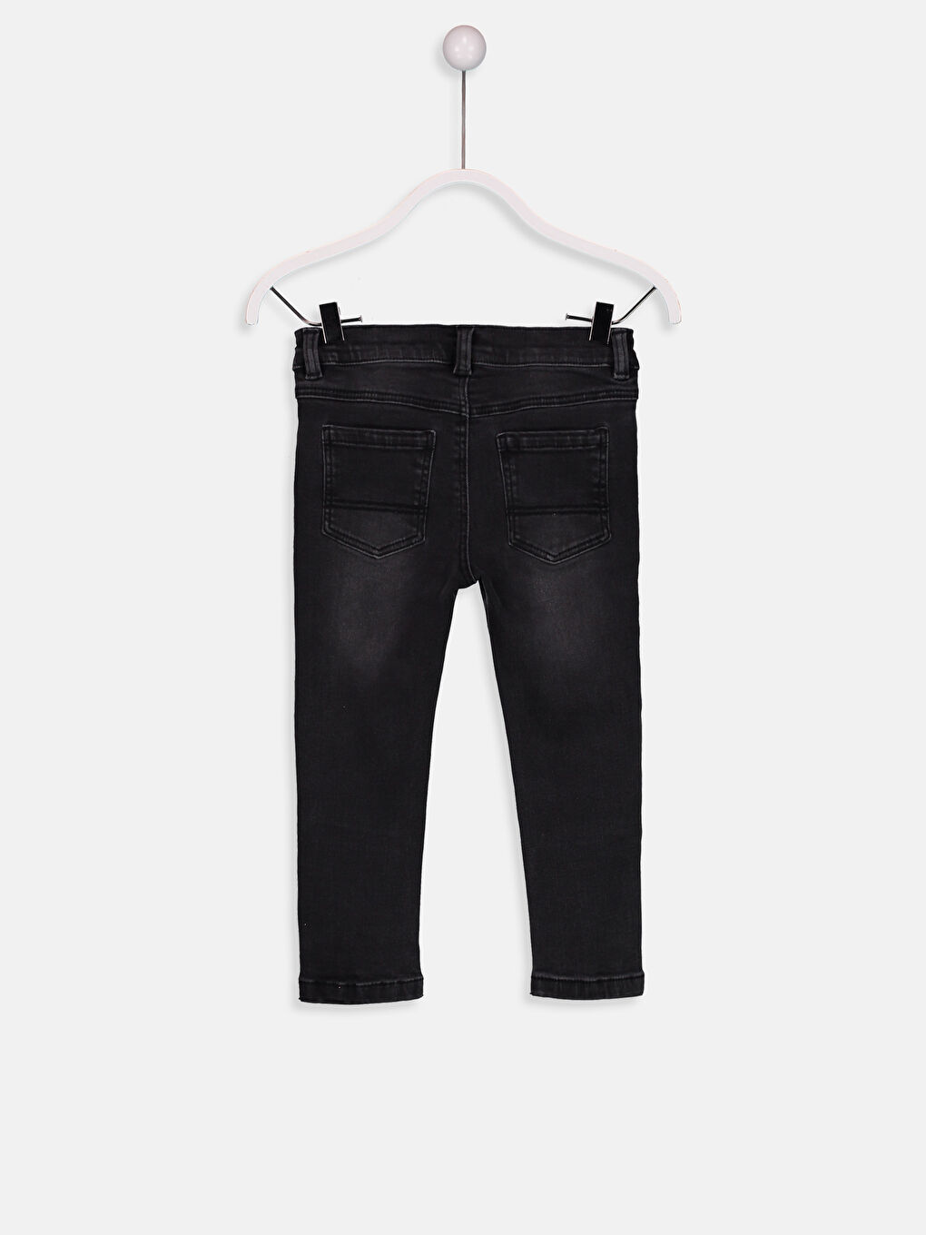 Siyah  Rodeo Jean Pantolon-2