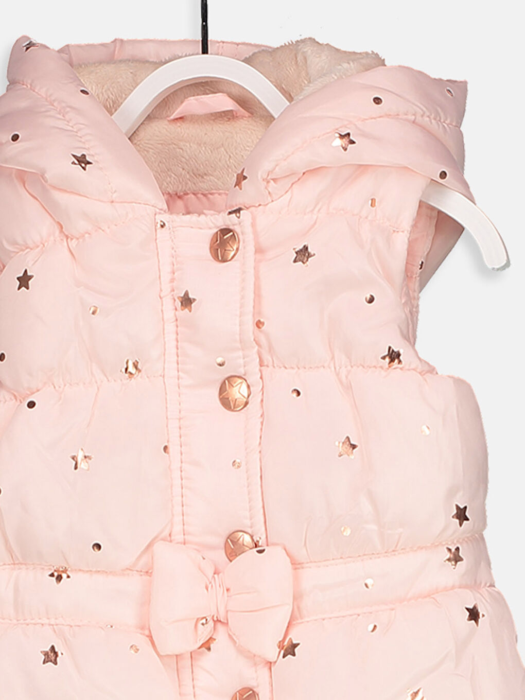 Baby Girl PINK Waistcoat-2