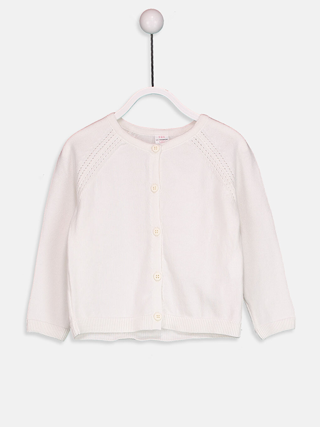 LCW baby Бебе момиче Екрю Жилетка -8W0214Z1-EEW