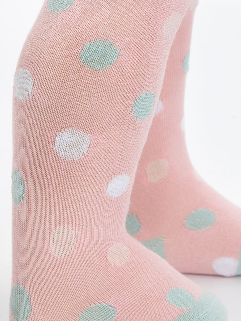 Karışık Renk İpliği Boyalı Külotlu Çorap-8