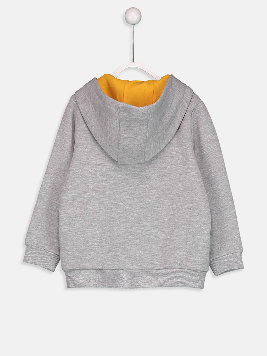 Сәби ұлдар сұр Сыдырмасы бар свитшот-1