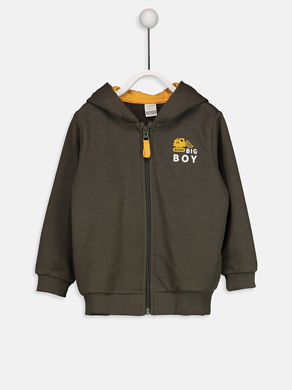 LCW baby Baby-Junge KHAKI Reißverschluss-Sweatshirt -8W0537Z1-HCZ