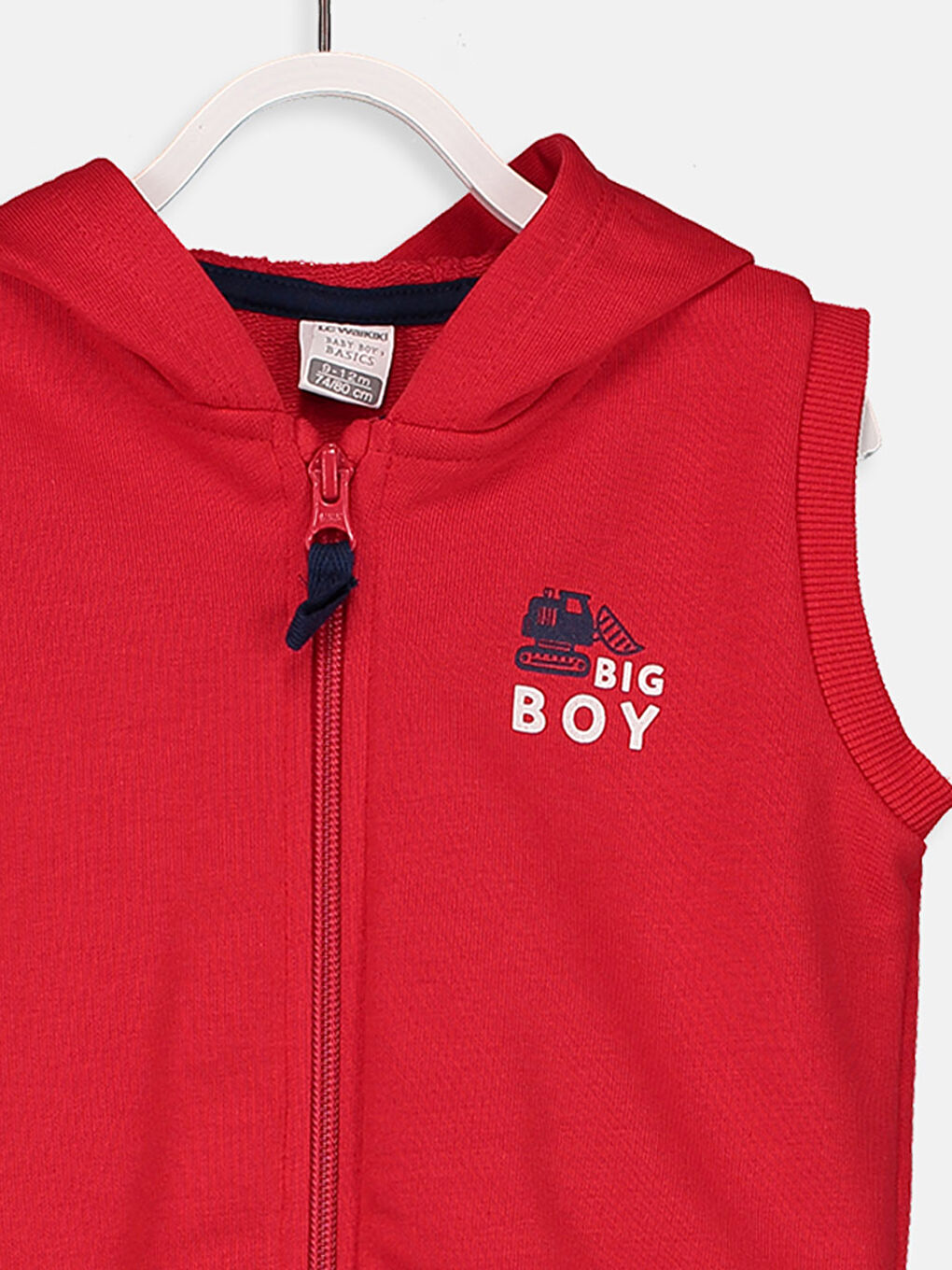 Gilet ROUGE Bébé garçon -2