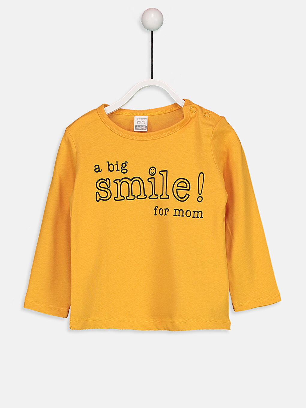 تي شيرت برتقالي طفل صغير