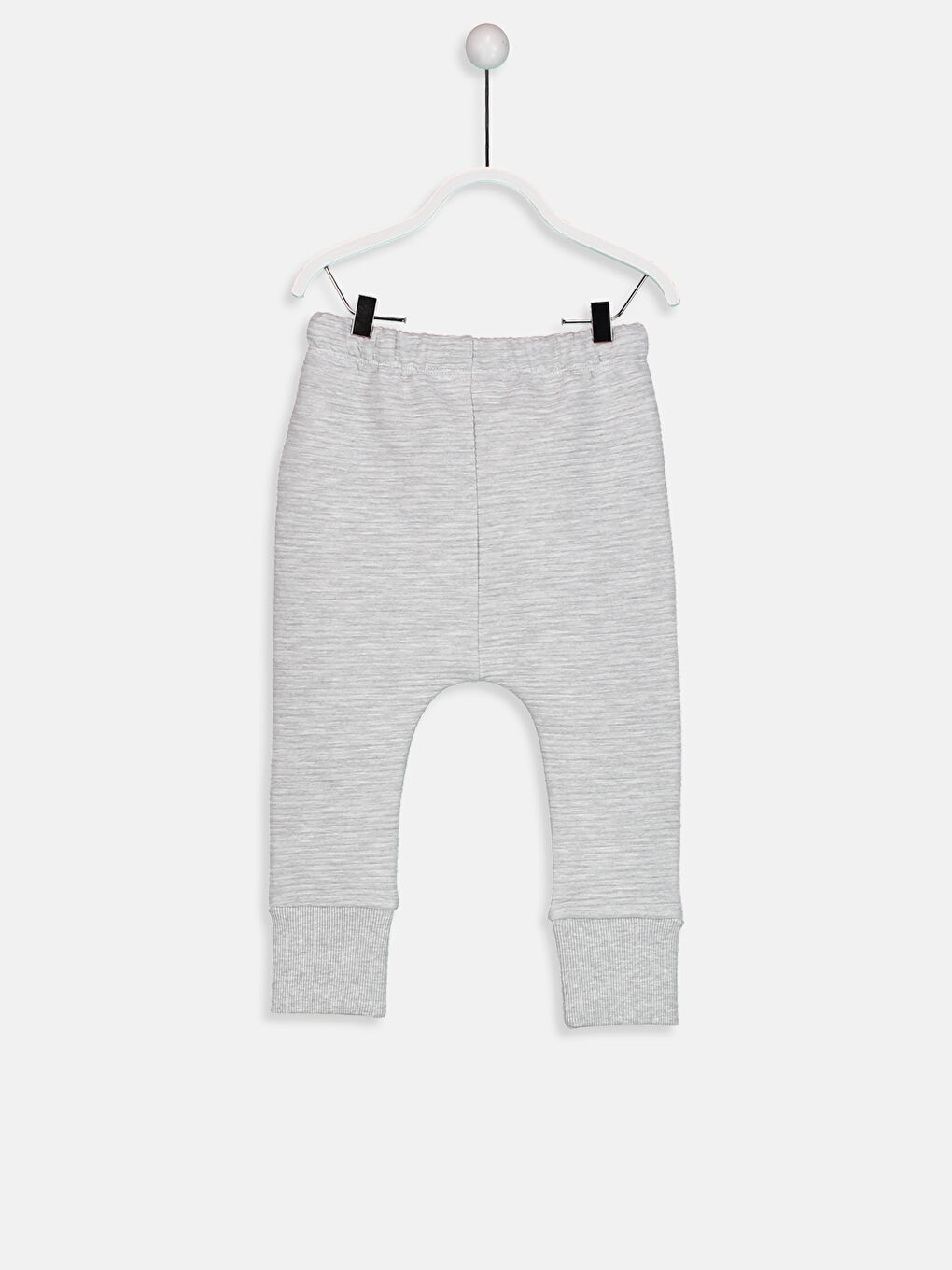 Kar Beyazı Melanj Eşofman Altı-1