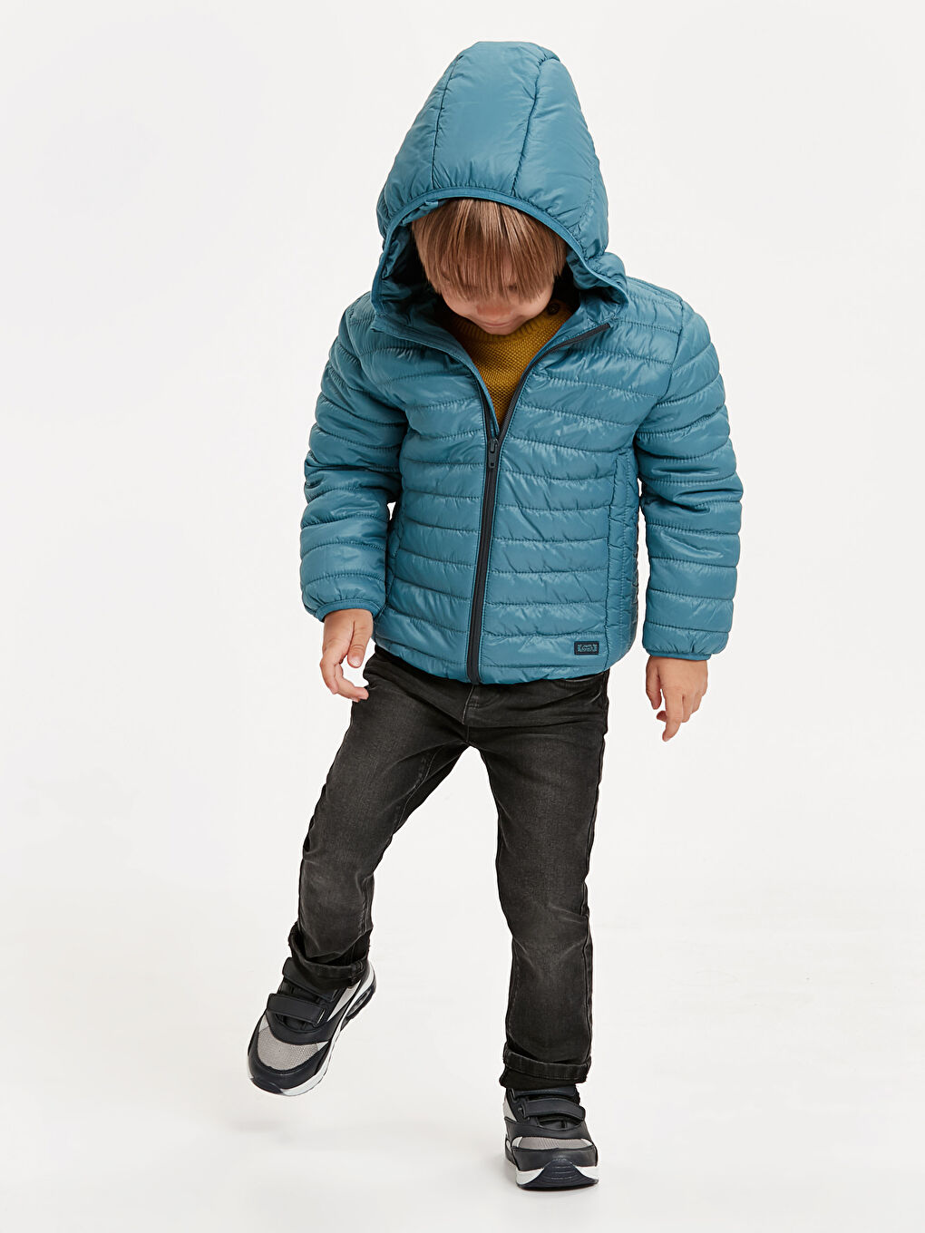 Baby Boy PETROL Coat