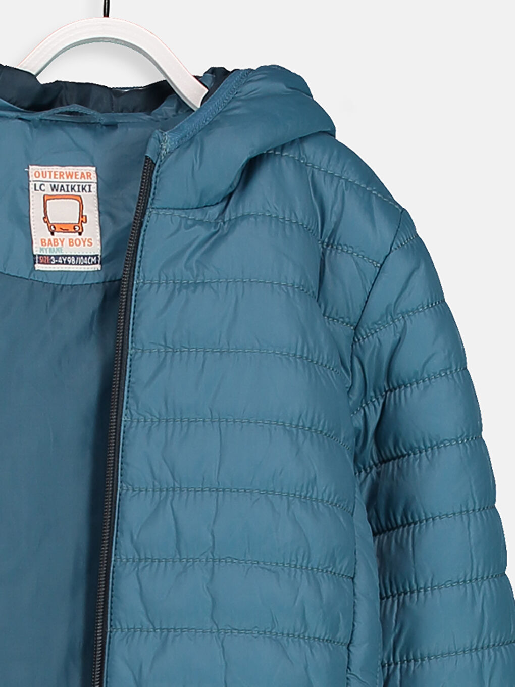 Baby Boy PETROL Coat-3