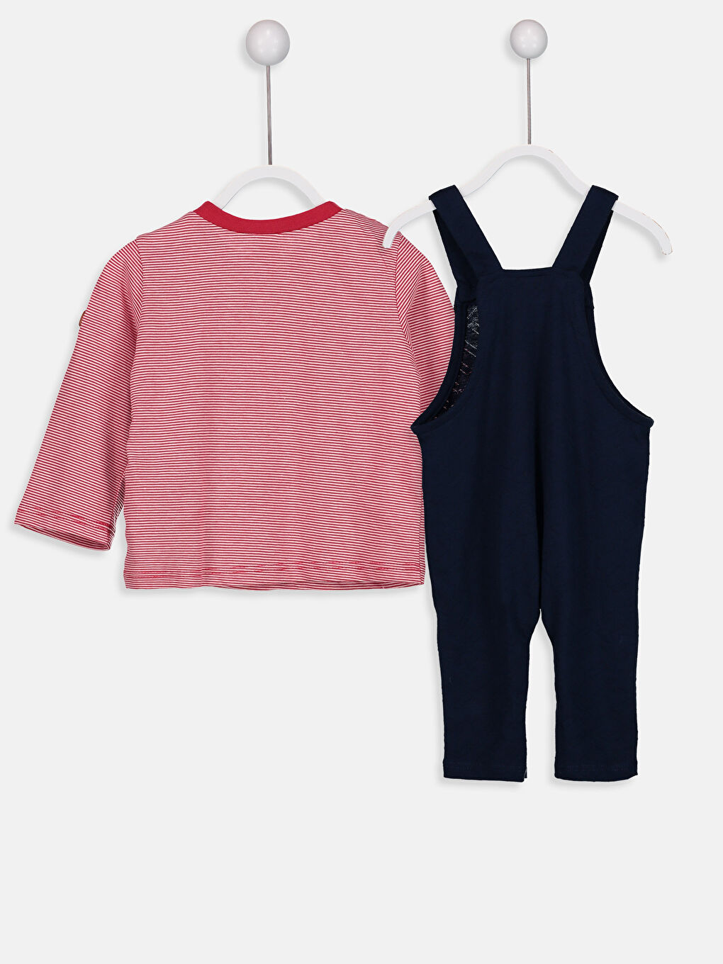 Baby Boy’s T-Shirt and Overalls-1