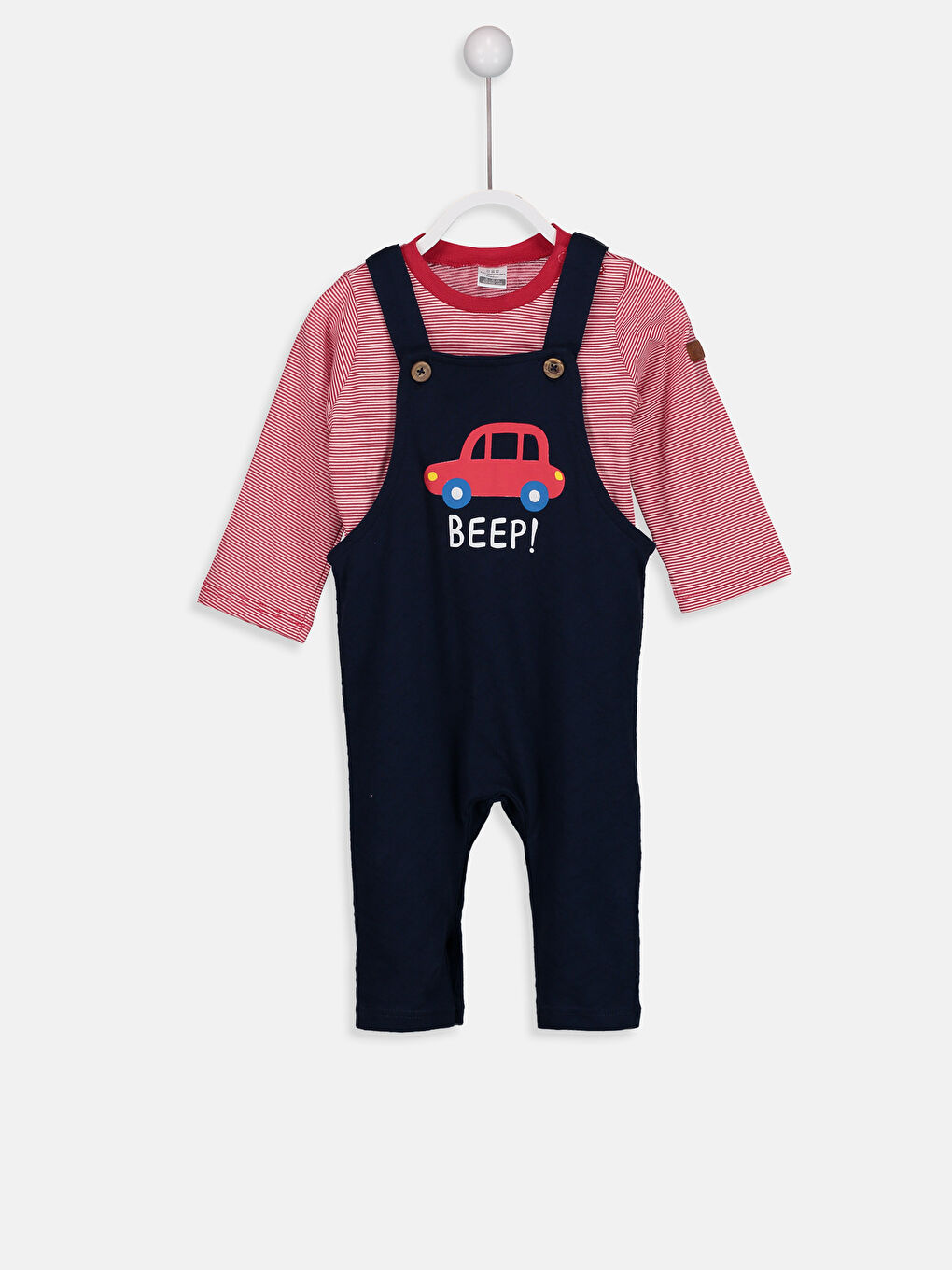 Baby Boy’s T-Shirt and Overalls-2