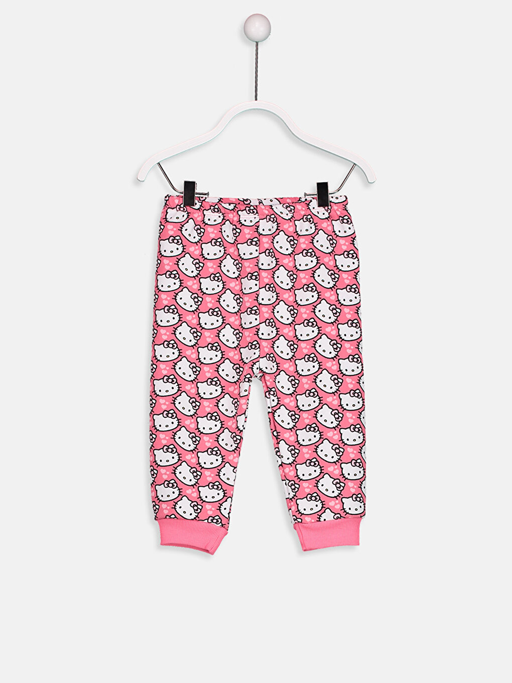 Bedrucktes Baby Mädchen Hello Kitty Pyjama-Team-3