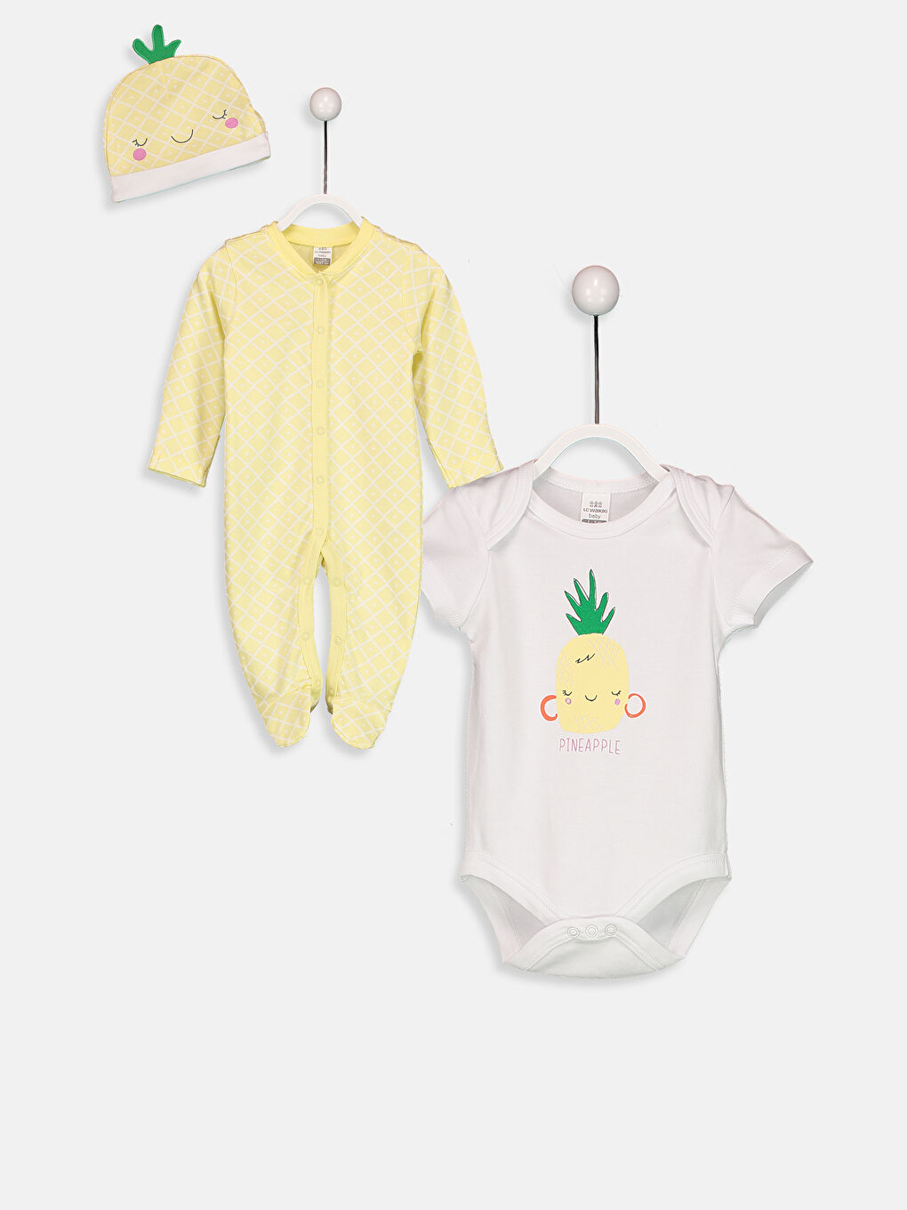 LCW baby Baby Girl YELLOW Newborn Set -8W1749Z1-LUG