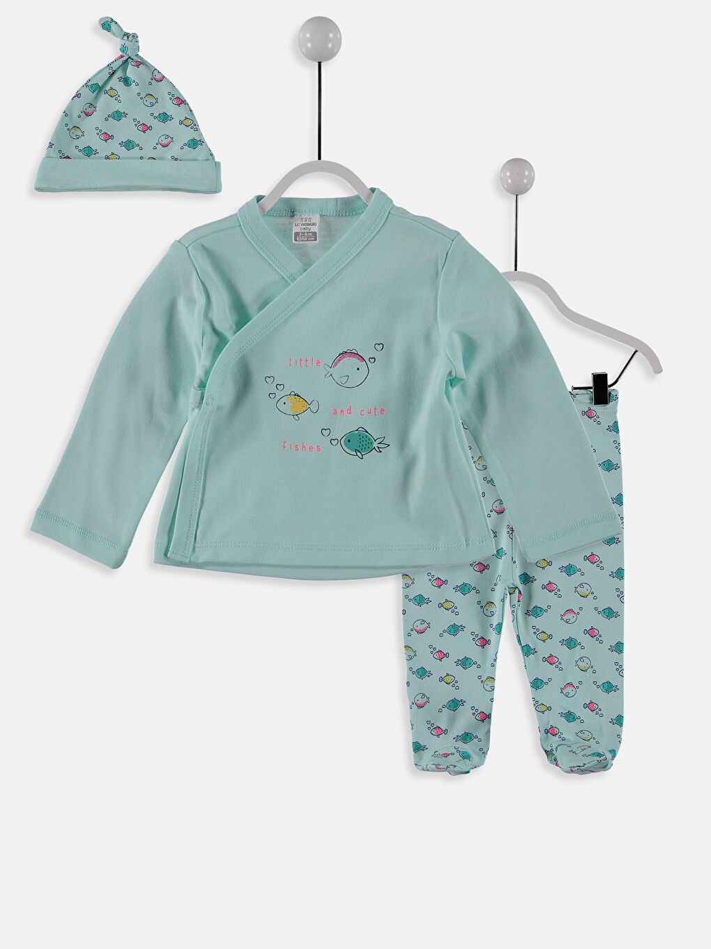Baby Girl TURQUOISE Newborn Set