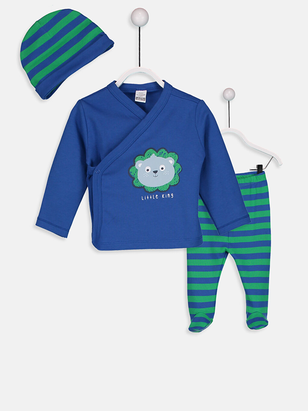 LCW baby Unisex BLUE Newborn Set -8W1778Z1-K4P