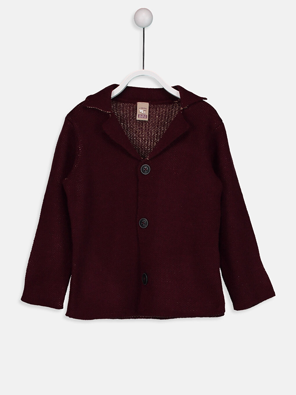 Baby Boy BORDEAUX Cardigan