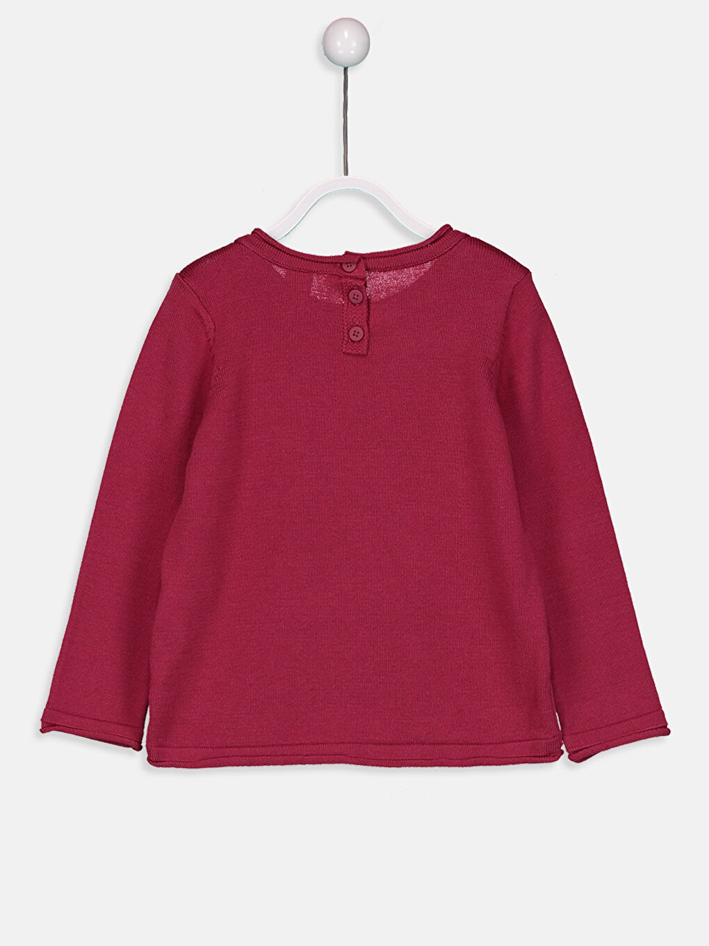 LCW baby Baby Girl BORDEAUX Sweater -8W3310Z1-HEQ
