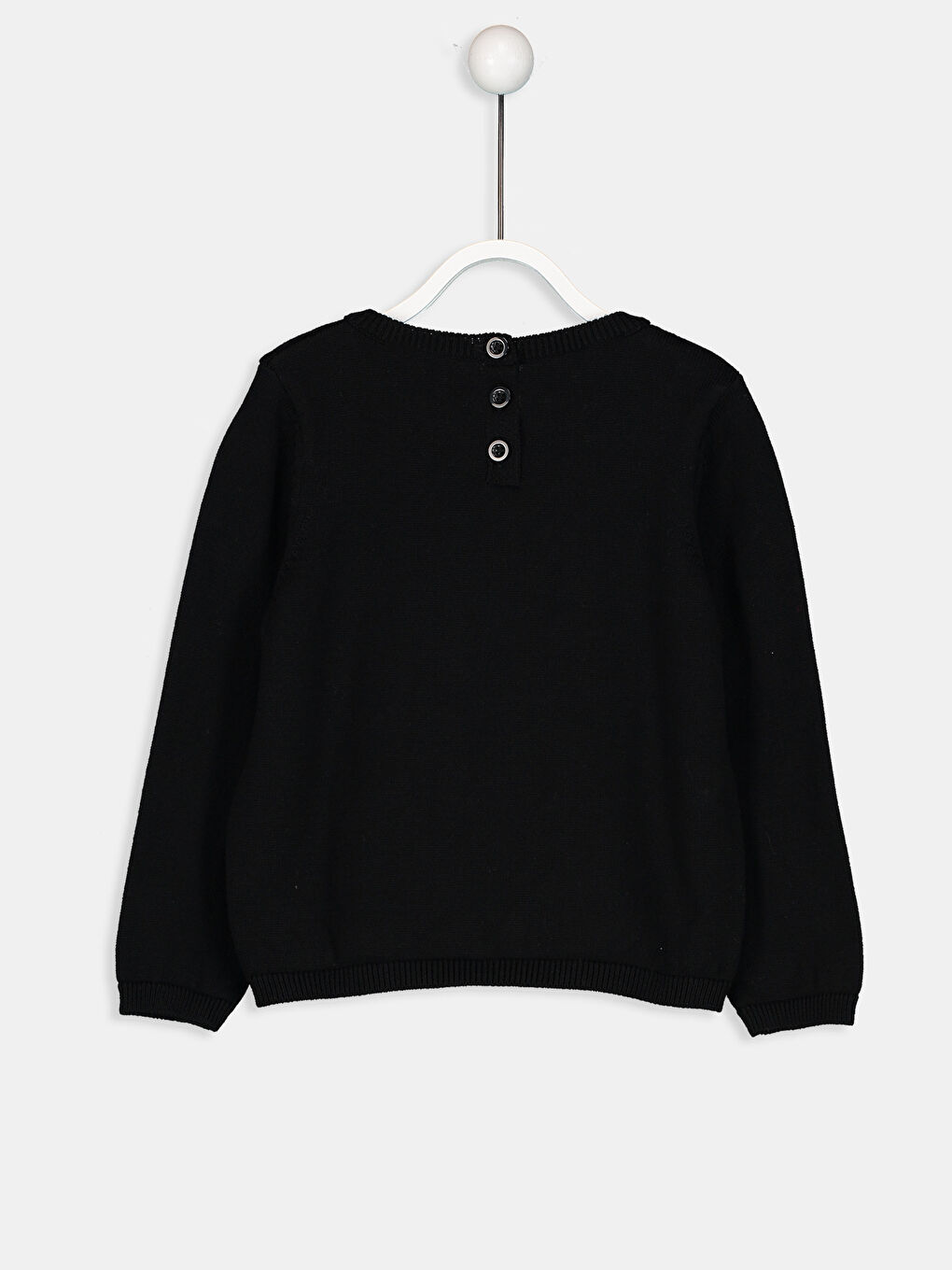 Baby-Mädchen SCHWARZ Pullover-1