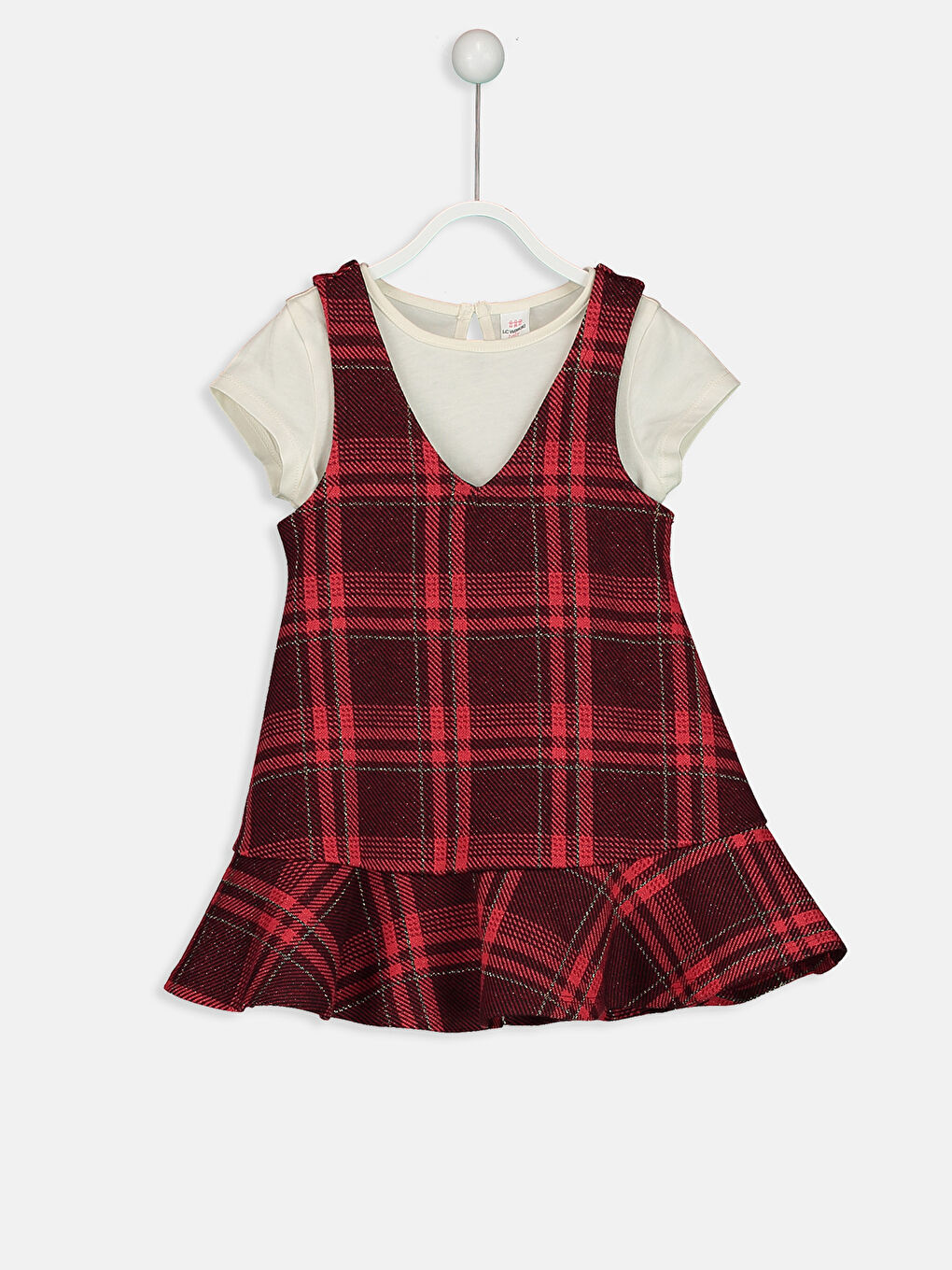 Robe ROUGE BORDEAUX Bébé Fille