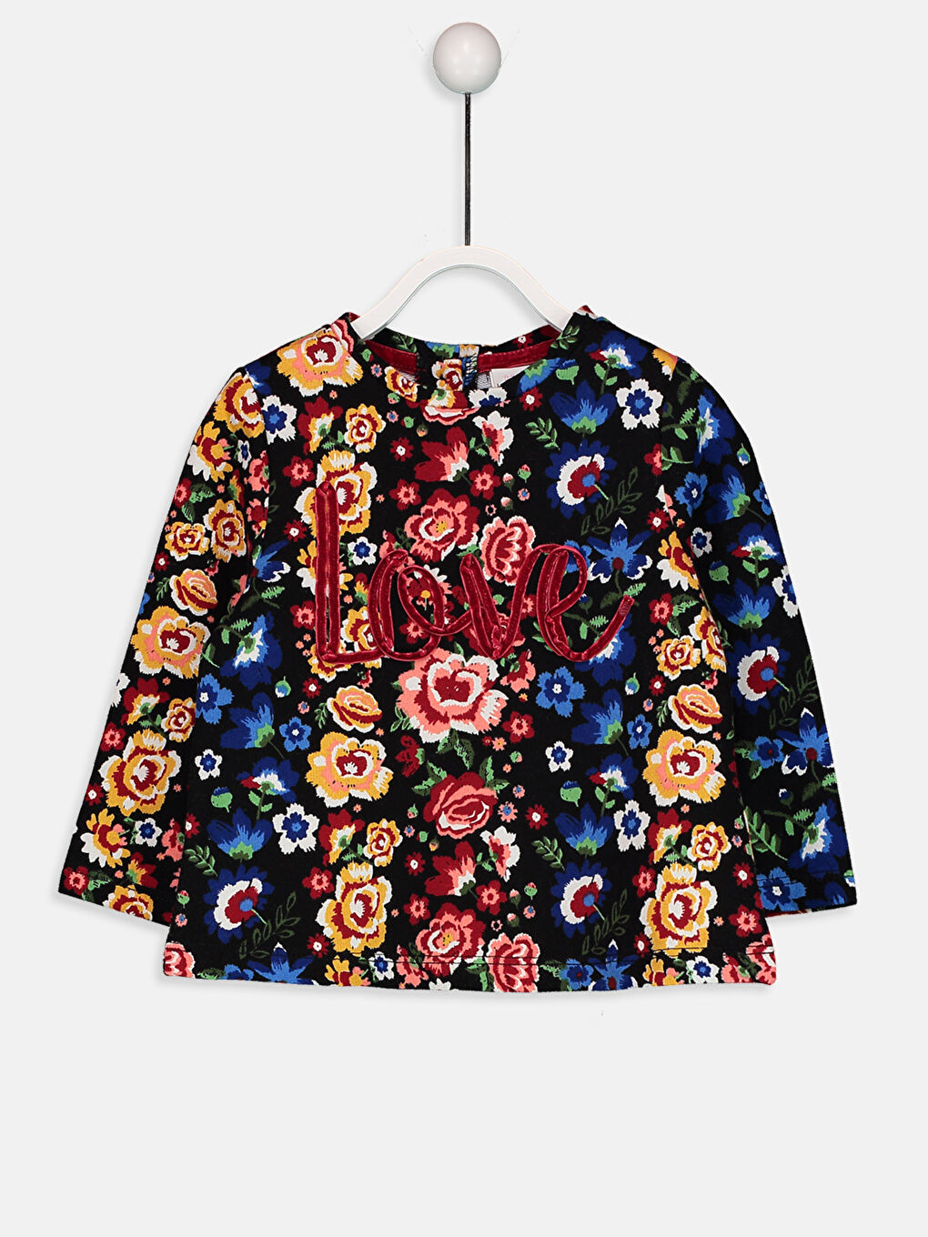 LCW baby Baby Girl BLACK Sweatshirt -8W4363Z1-760