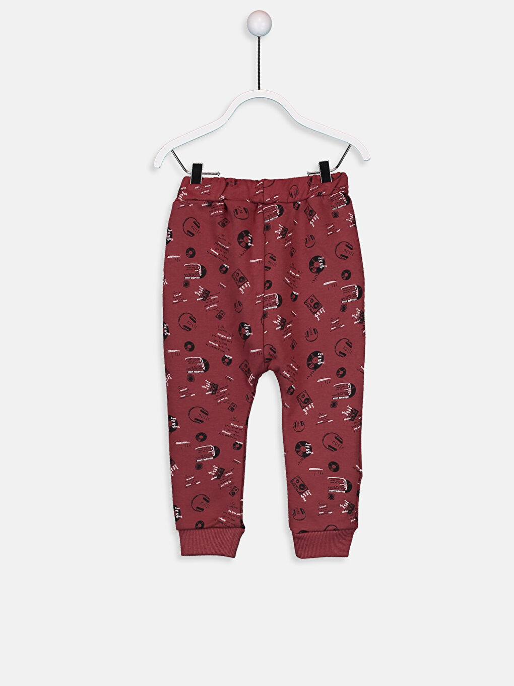 Siyah Baskılı Eşofman Altı-1