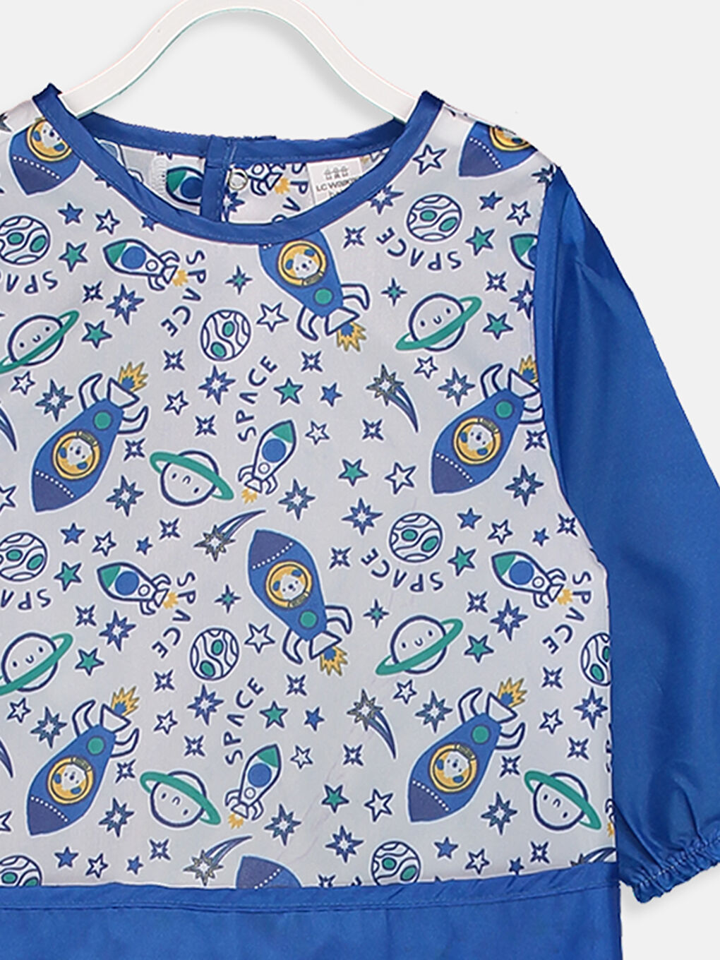 Малыши мальчики Белый Нагрудник-2