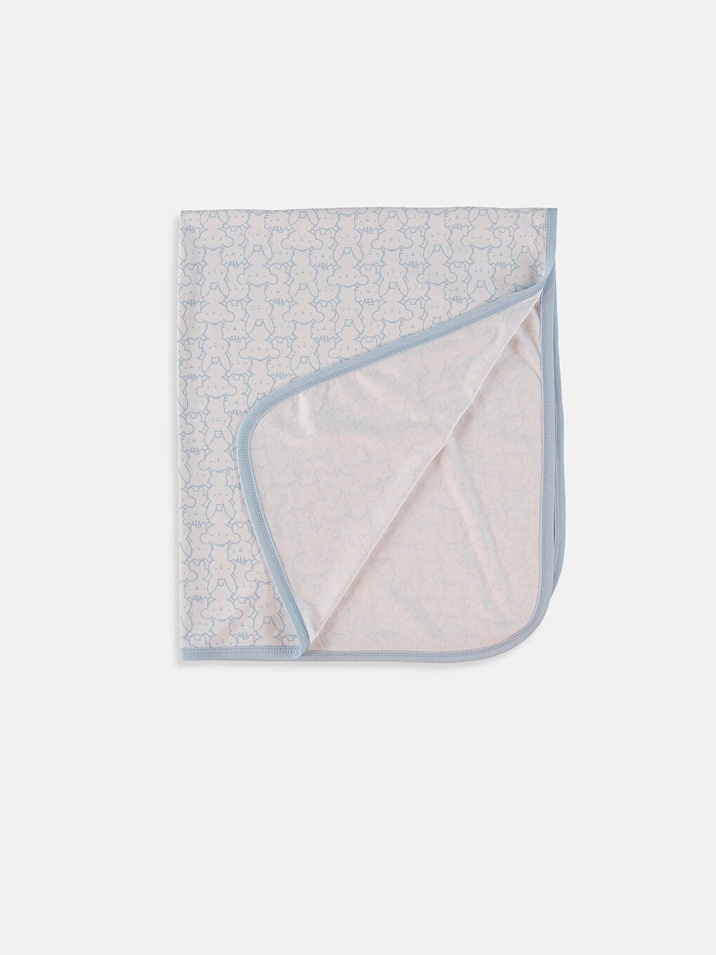 Baby Boy WHITE Baby's Blanket-1