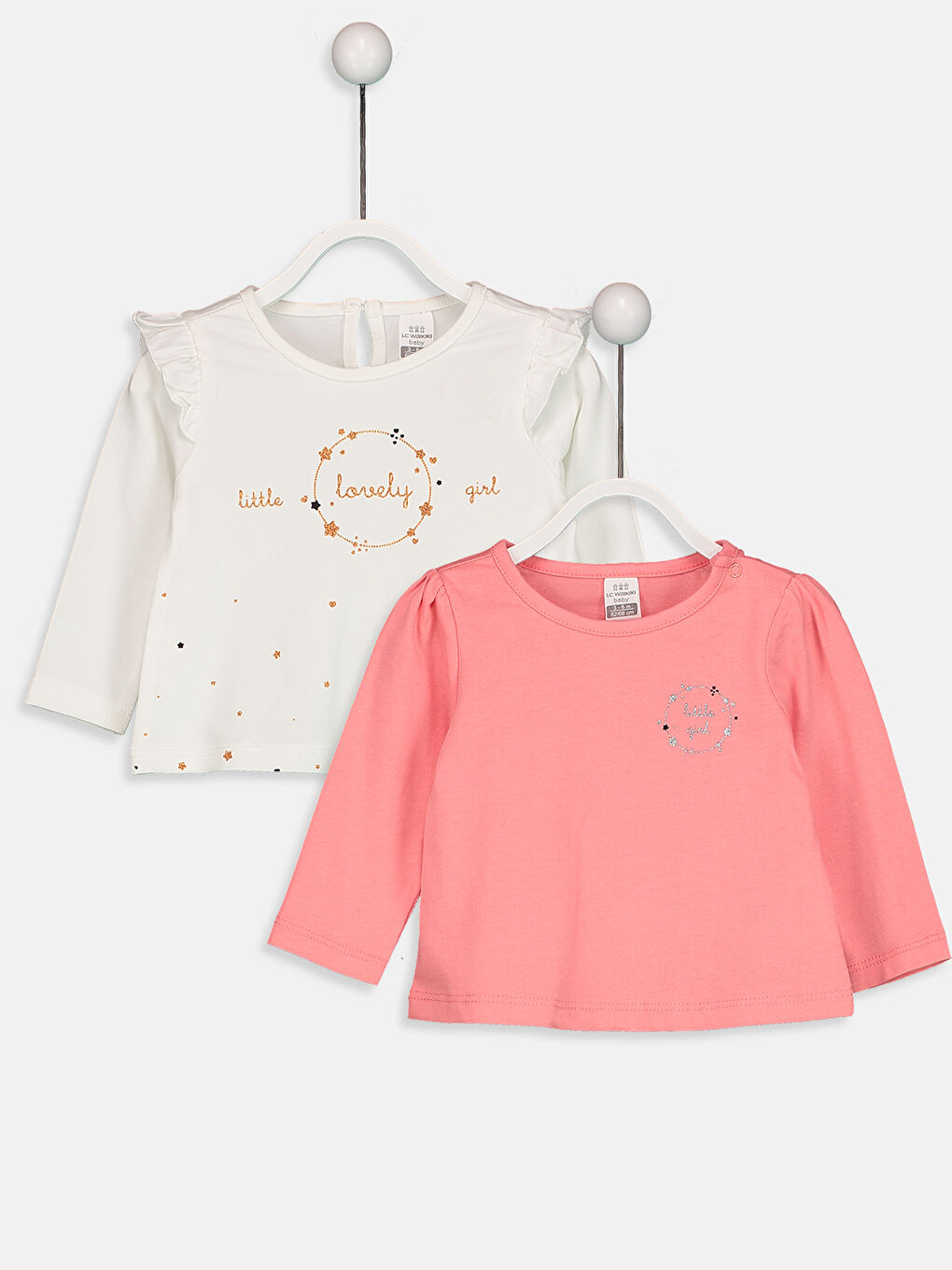 Baby Girl WHITE Bodysuit