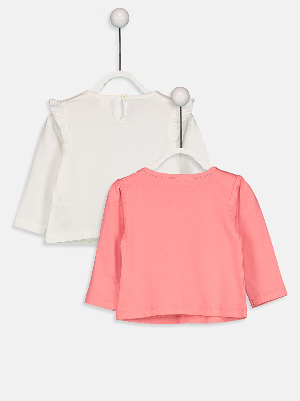 Baby Girl WHITE Bodysuit-2