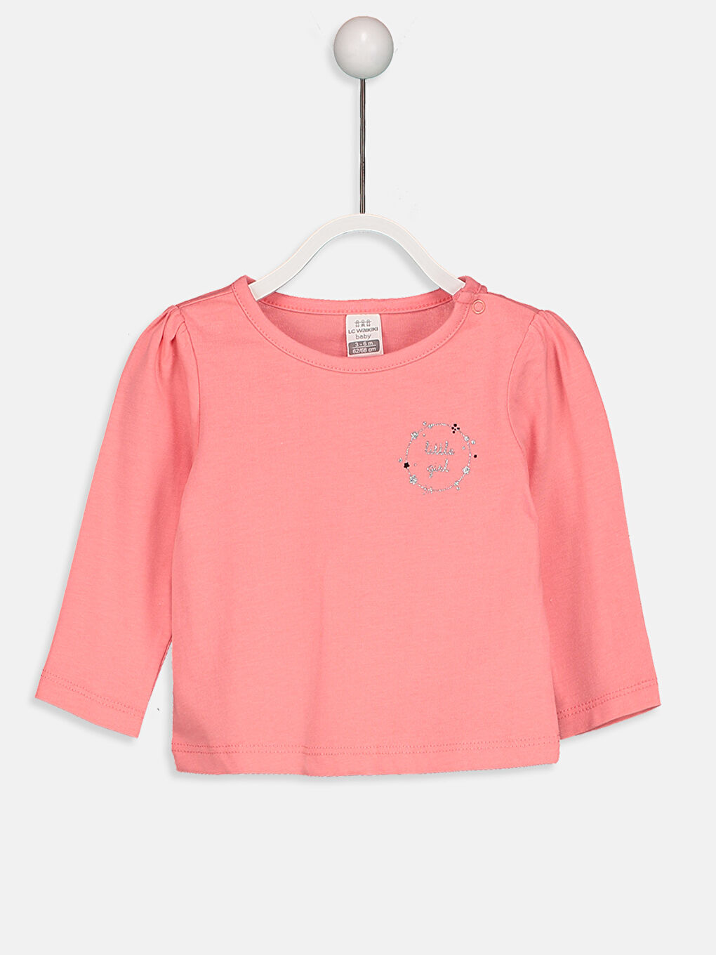 Baby Girl WHITE Bodysuit-3