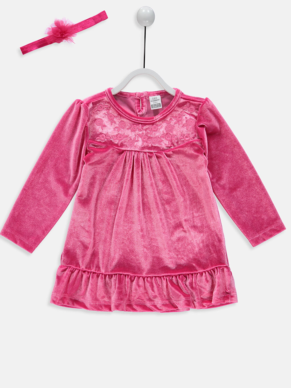 Robe FUCHSIA Bébé Fille-1