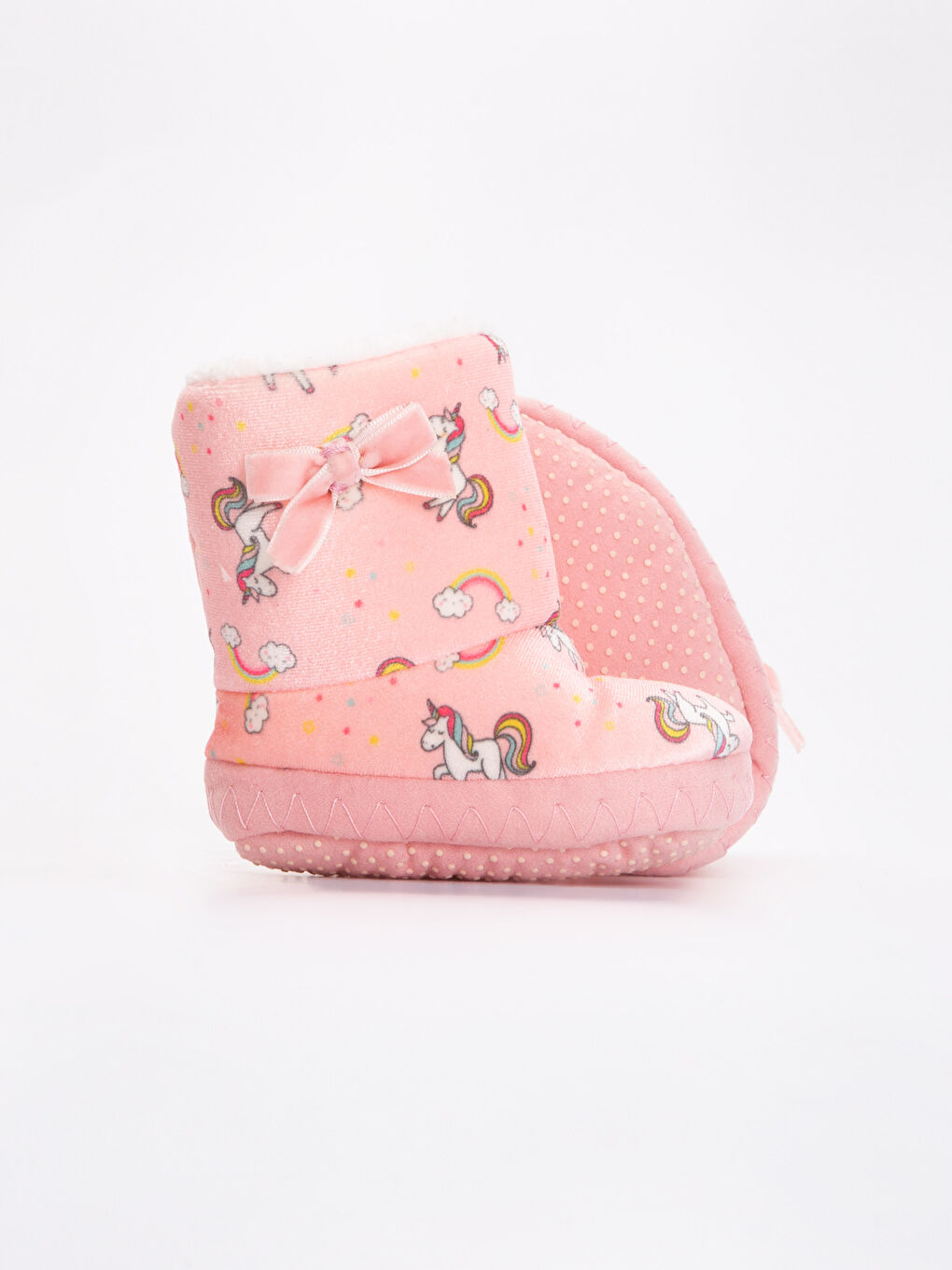 Pembe Baskılı Panduf-2