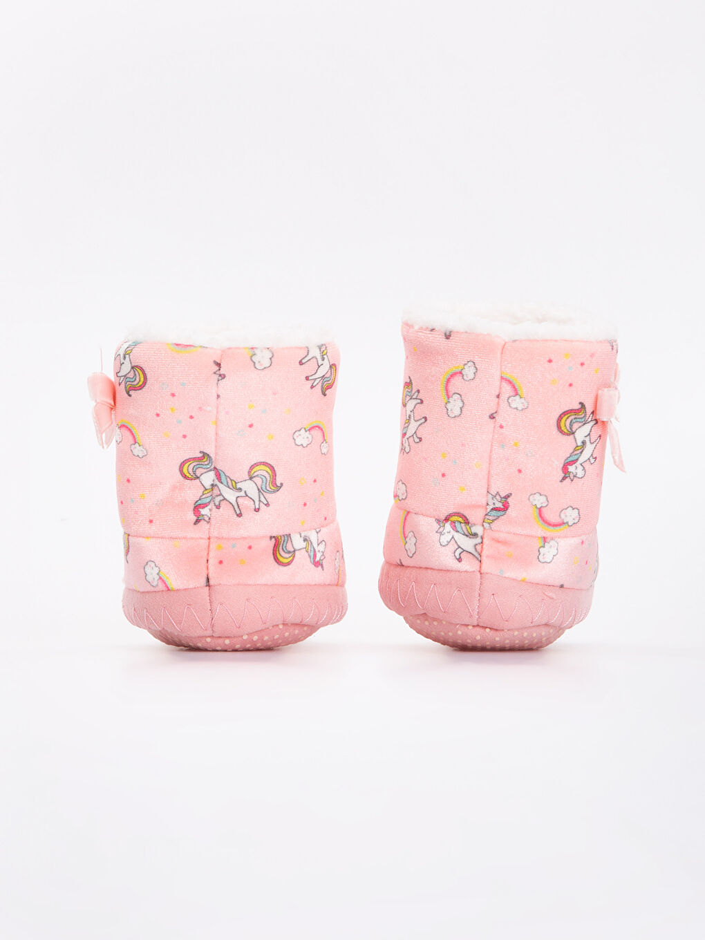 Pembe Baskılı Panduf-3