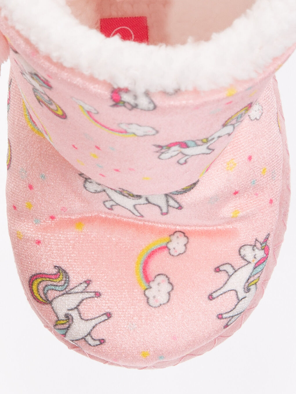 Pembe Baskılı Panduf-4