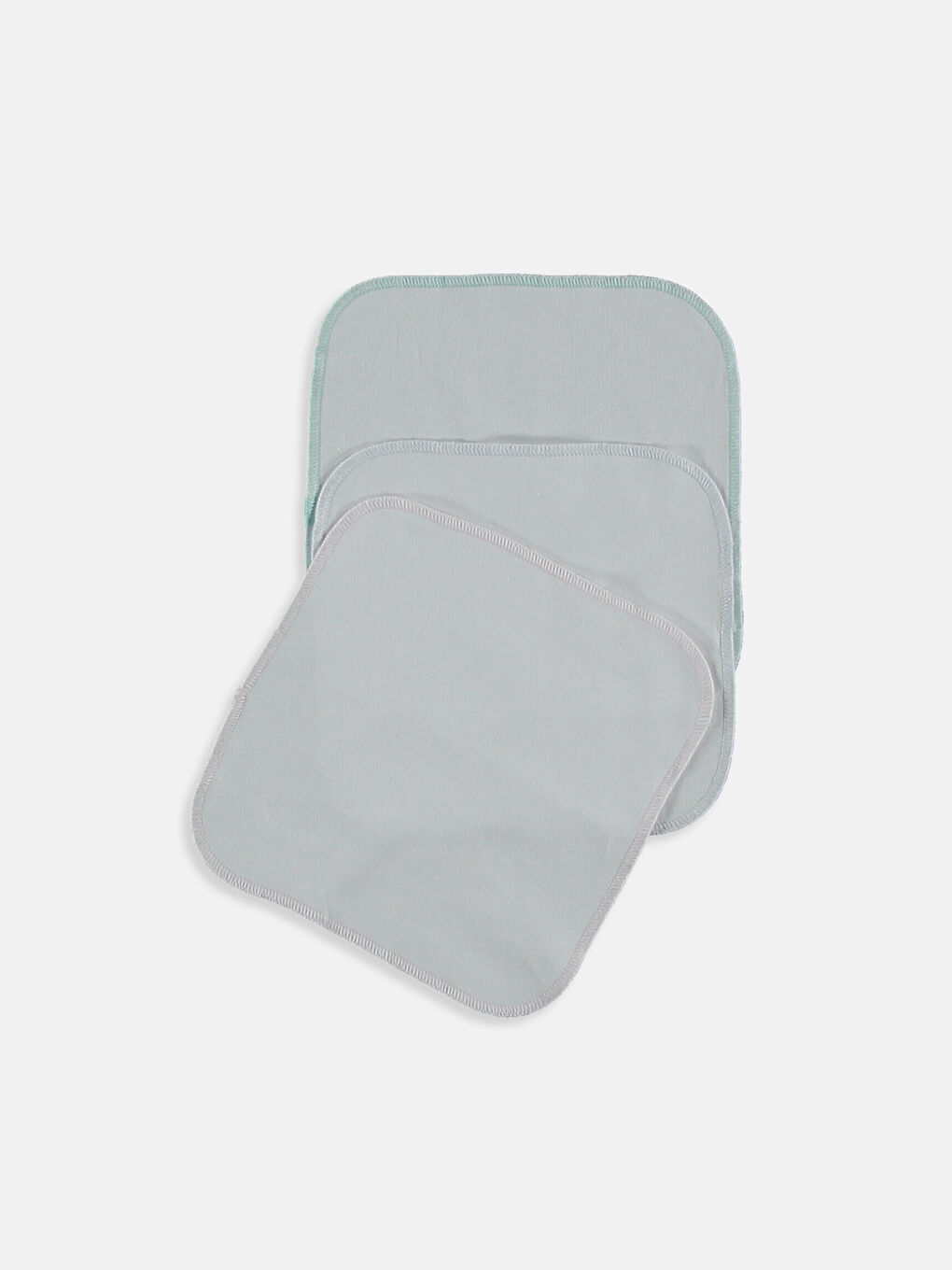 شال موسلين أبيض طفلة صغيرة-1