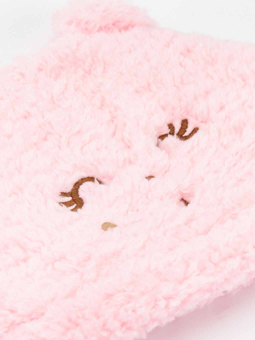 Cәби қыздар қызғылт Тоқыма бини шапкасы-1