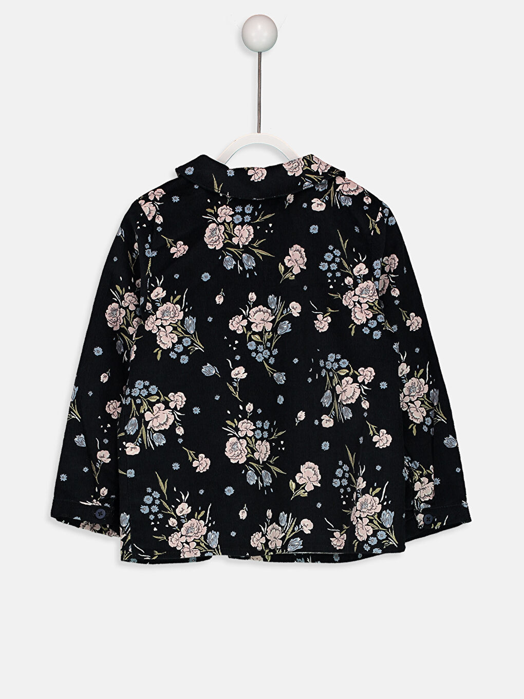 Siyah Baskılı Gömlek-1