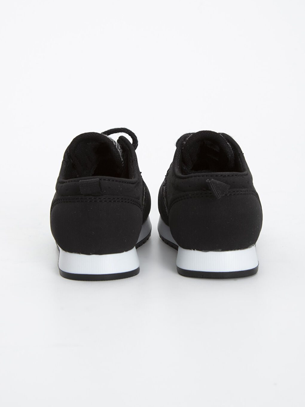 Siyah Erkek Bebek Bağcıklı Spor Ayakkabı-2