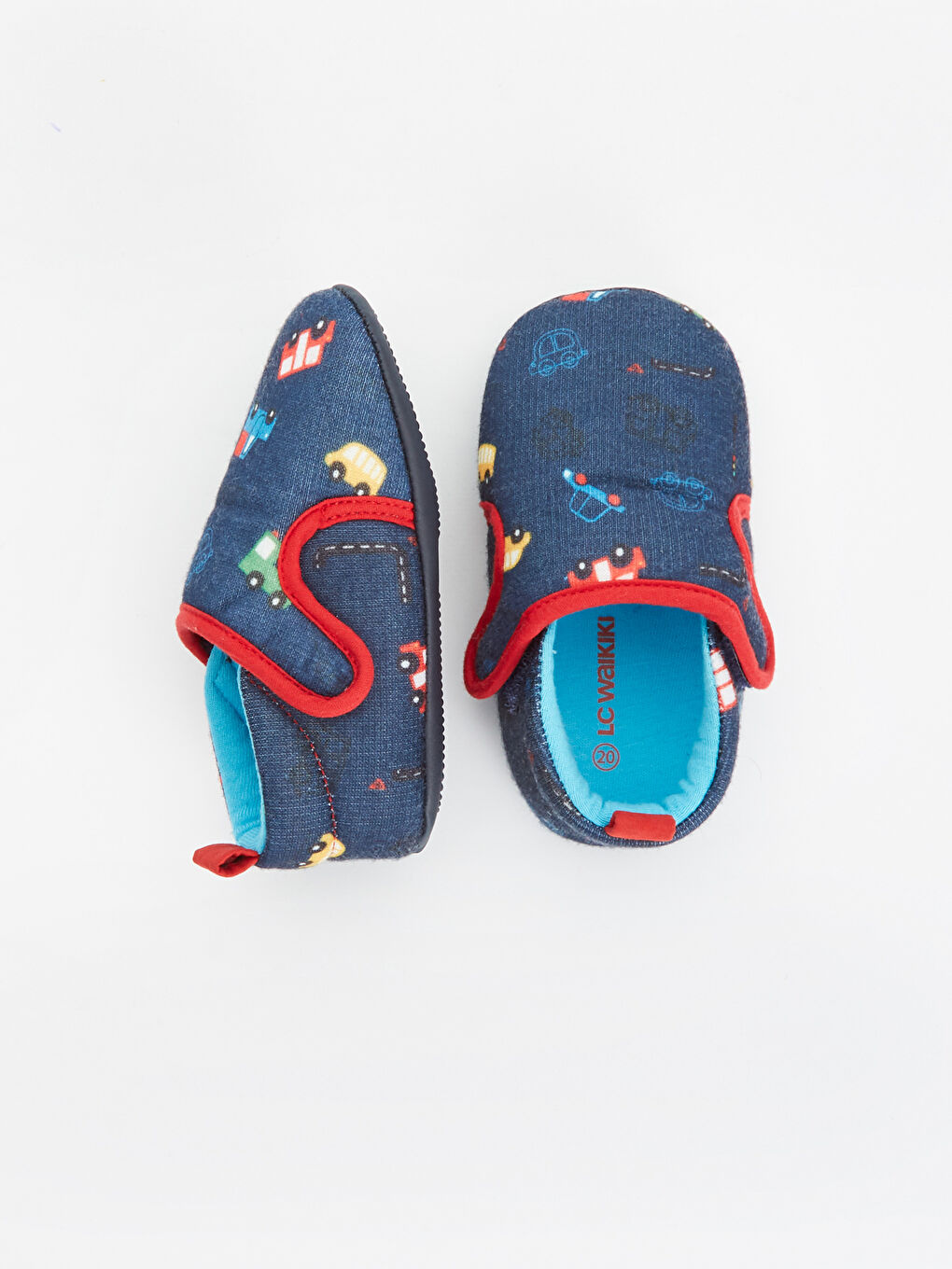 Малыши мальчики Синий Пинетки-1