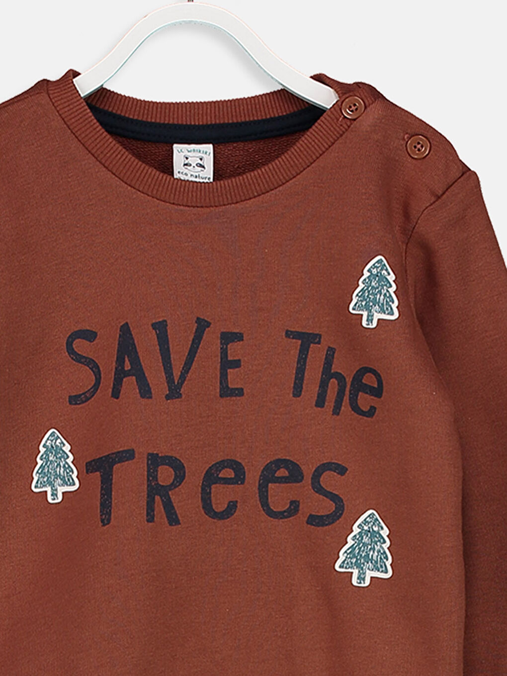 Baby Boy BROWN Sweatshirt-2