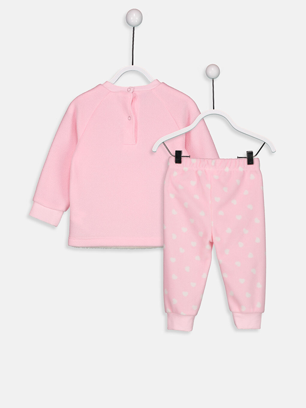 Ensemble de Pyjama Polaire pour Bébé Fille-1