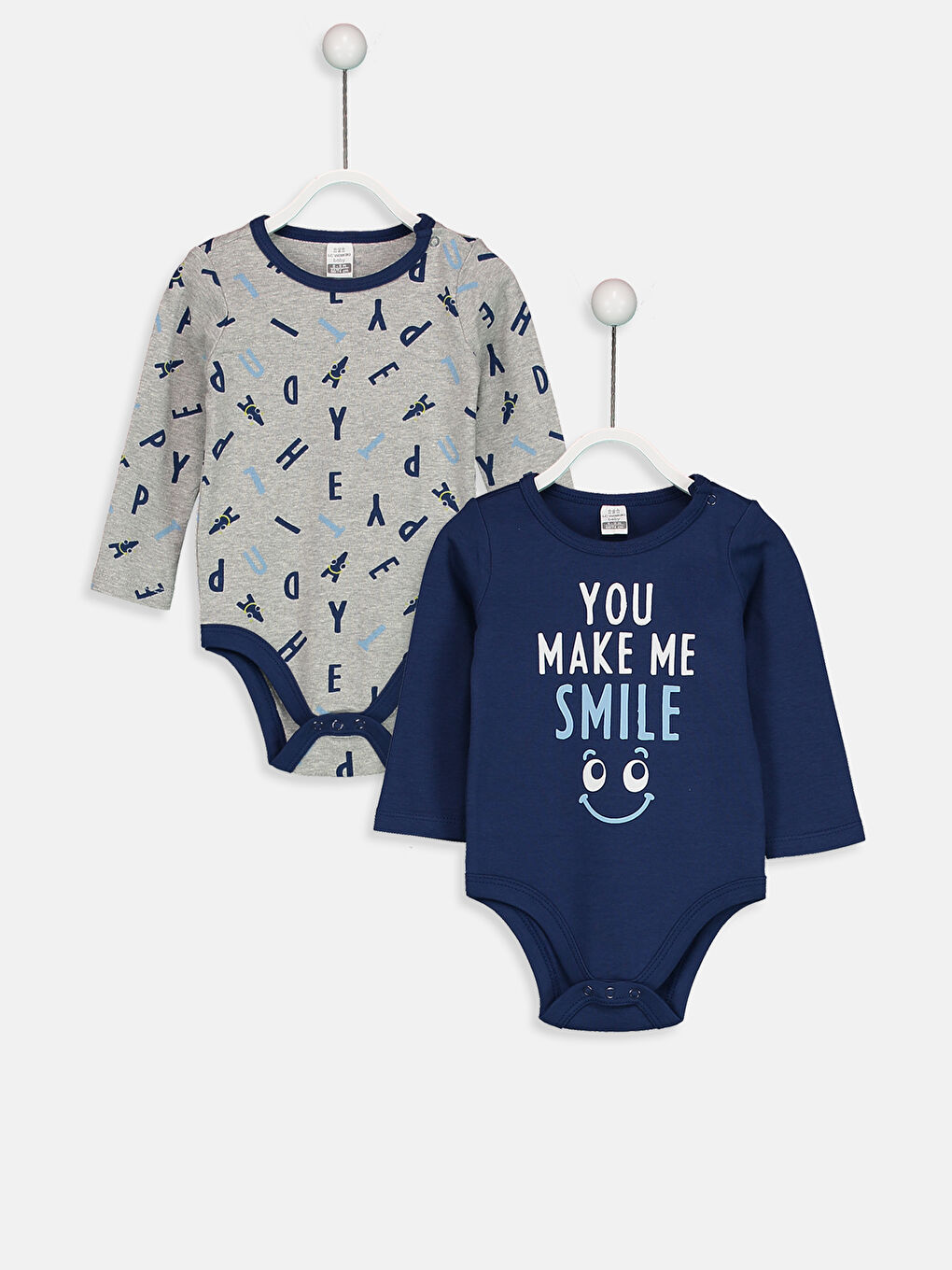 2-pack Baby Boy’s Cotton Bodysuit