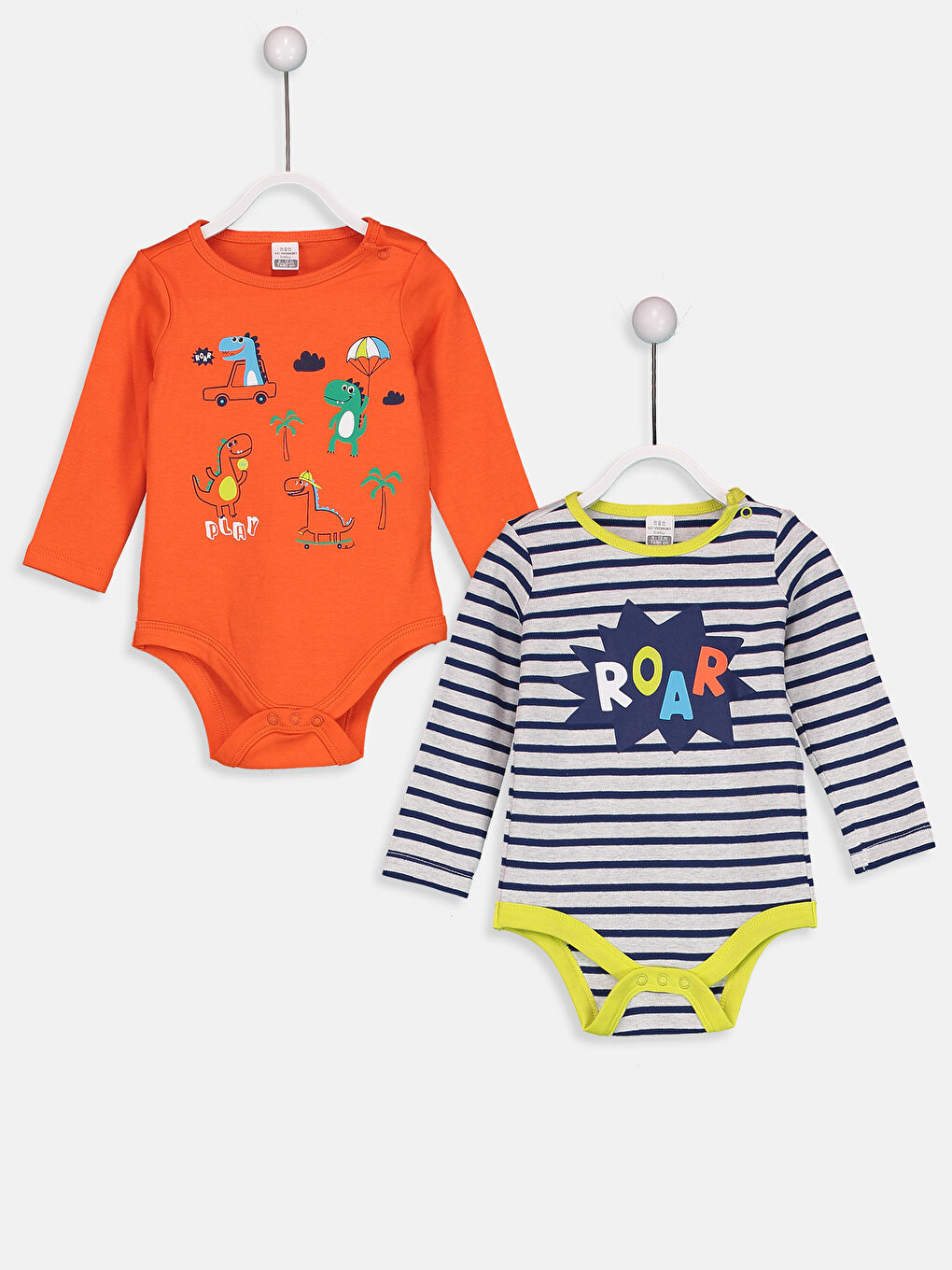 2-pack Baby Boy’s Cotton Bodysuit