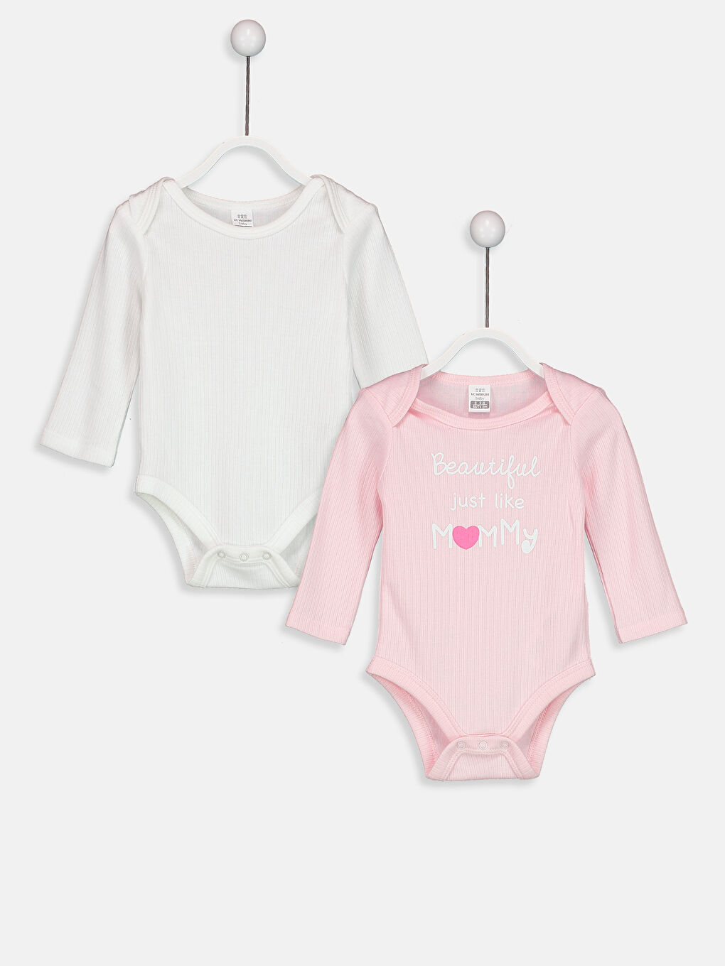 2-pack Baby Girl's Bodysuit