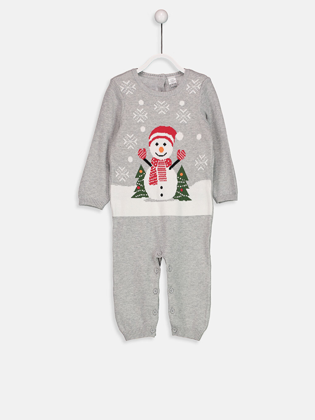 Малышки девочки Серый Комбинезон