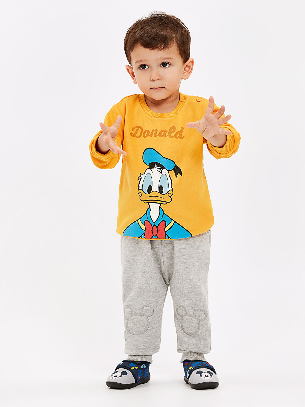 Sweat-shirt ORANGE Bébé garçon 
