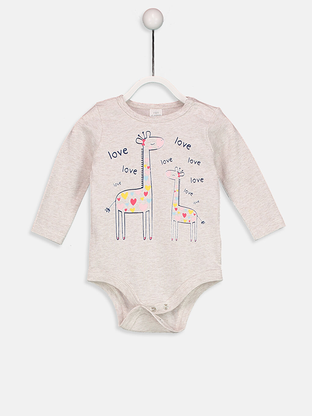 Lot de 2 bodys en coton bébé fille-3